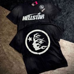 Classic black hellstar tee