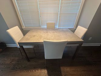 Crate and Barrel kitchen table