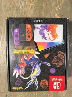 Switch OLED Pokémon Scarlet & Violet READ DESCRIPTION