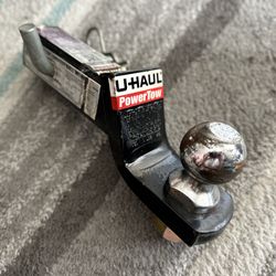 U-Haul PowerTow Class III Hitch Ball Mount 2" Ball 2-1/4" Drop