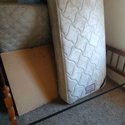Twin Bed And BedFrame