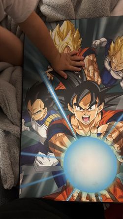 Dragon Ball Z Canvas Wall Art Print