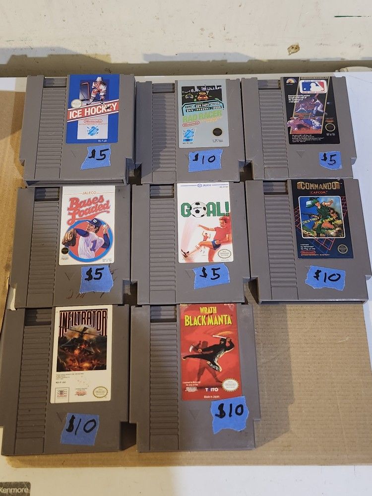 Original Nintendo Console Games