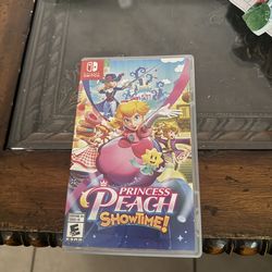 Nintendo Switch Princess Peach Showtime