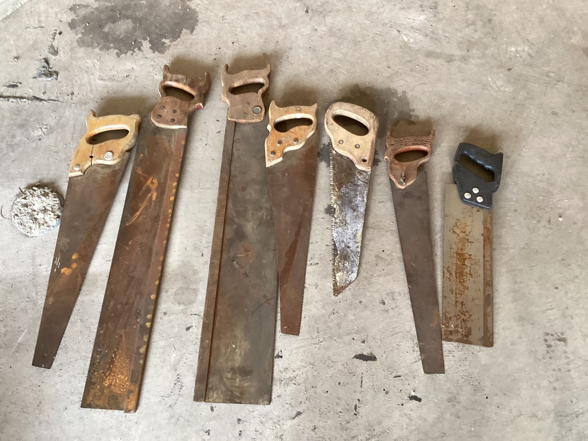 Old Saw From A Very Old Barn Great For Hobby Artist