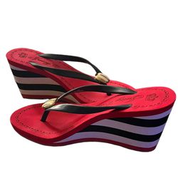 Juicy Couture Wedge Slip On Sandals