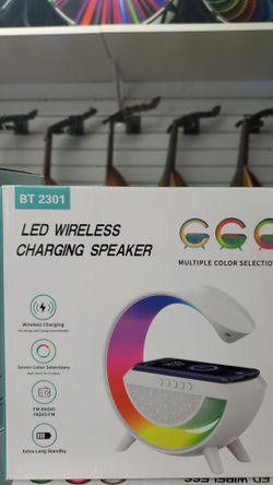 Led Wireless Charging Speaker