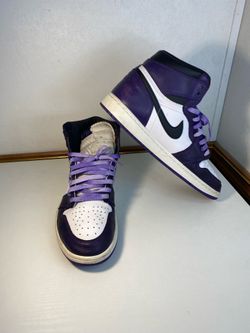 Size 12 - Jordan 1 Retro OG High Court Purple 2.0