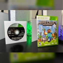 Call Of Duty World At War + Minecraft (Xbox 360)