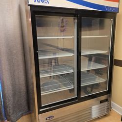 Atosa MCF8709GR Glass Door Refrigerator