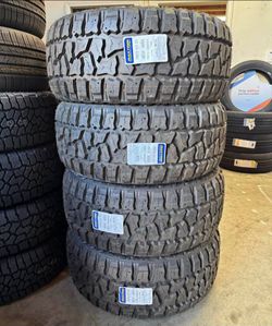 33x12.50R20LT Maxtrek R/T Set Of 4 New Tires