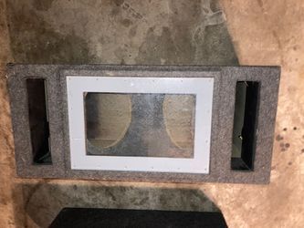 Bandpass subwoofer 12 ‘s speaker box