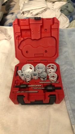 Milwaukee hole saw kit