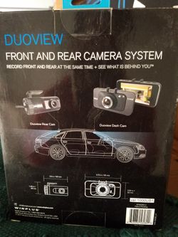 Duo View Front And Rear Camera System