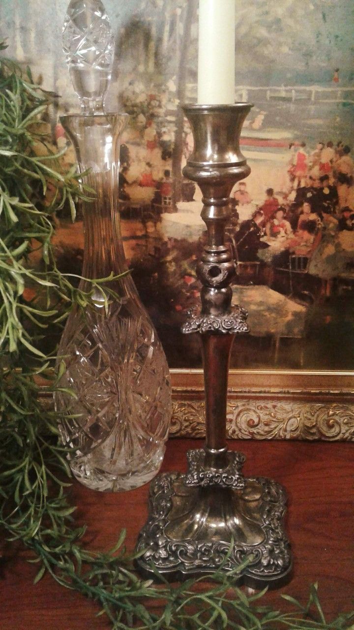 Antique Candle Holder 