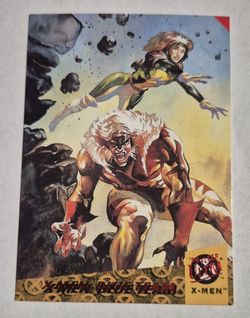 1994 FLEER ULTRA X-MEN SABRETOOTH ROGUE LIMITED SUBSET 1 RAY LAGO