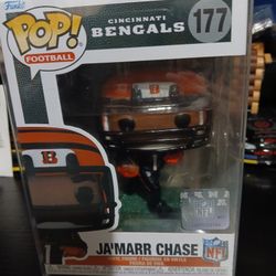 Brand New Cincinnati Bengals Ja'Marr Chase #177 Funko Pop 