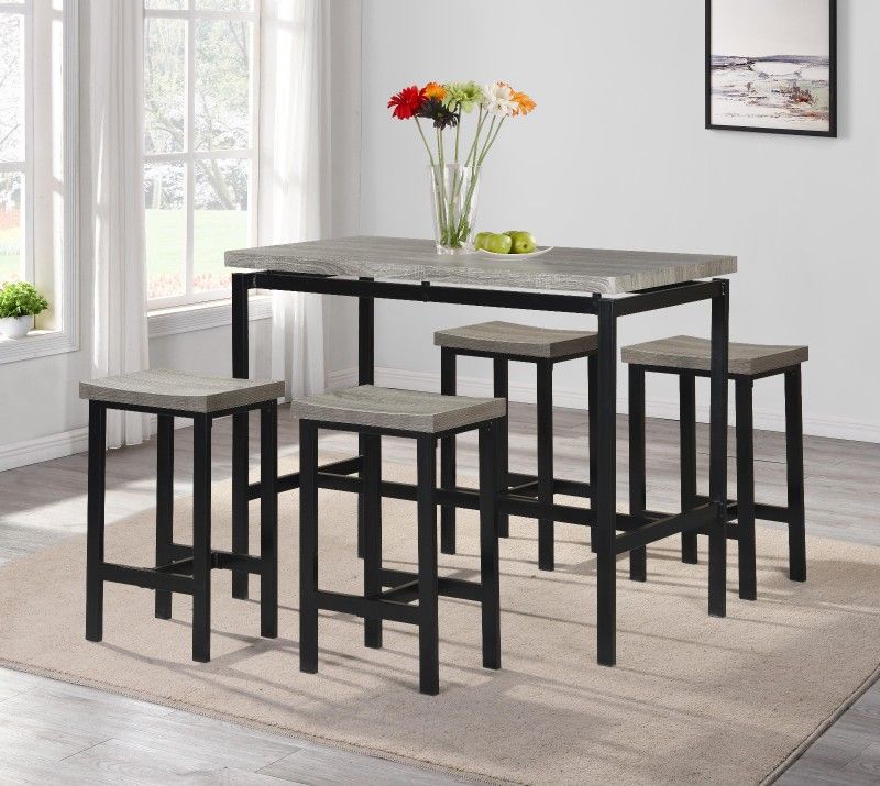 Counter Height Table With 4 Stool
