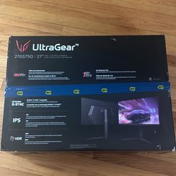  Brand New lG 1440p 180 Hz 27 In Monitor