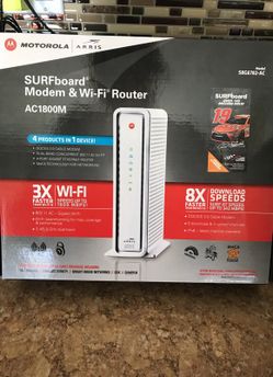 Arris Modem & Wifi Router