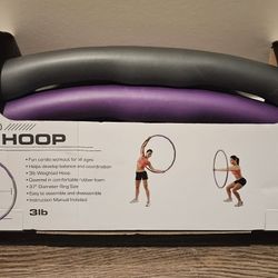 Hula Hoop (3lb Weighted Cardio Hoop)