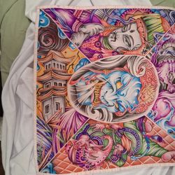 Prison Asain Art From High Desert State Prison 