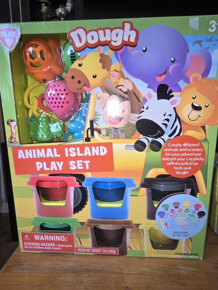 🆕️ PLAY DOUGH ANIMAL ISLAND PLAY SET