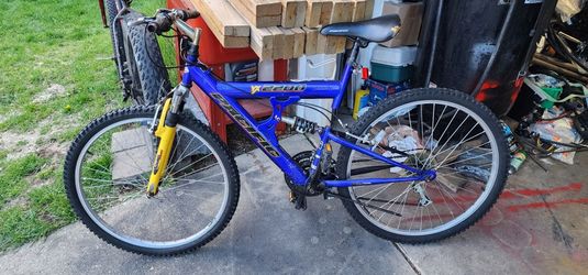 PACIFIC MENS DUAL SUSPENSION MOUNTAIN BIKE