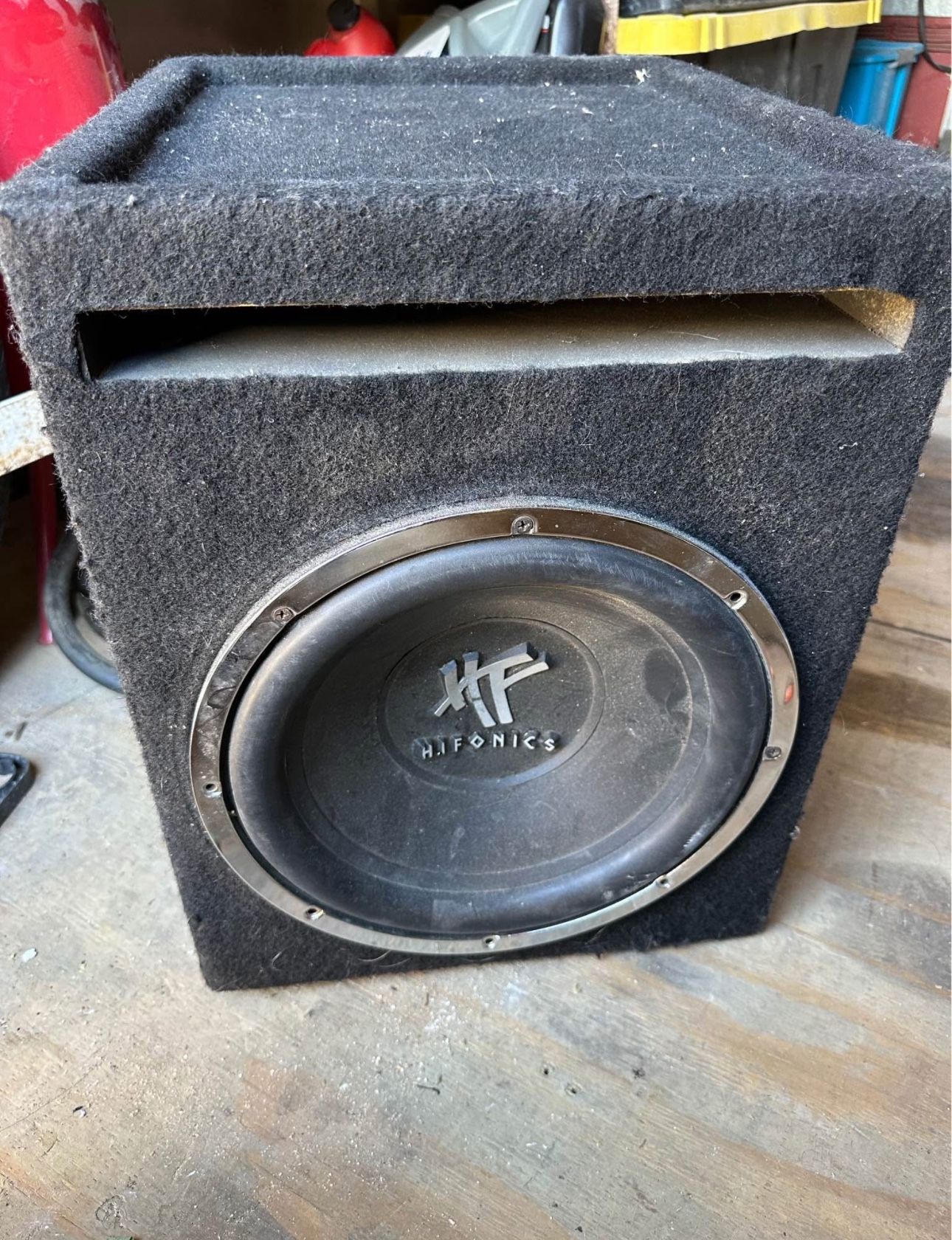 Hifonics Song Box And Speaker