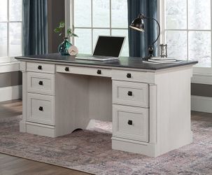 Executive Desk - White