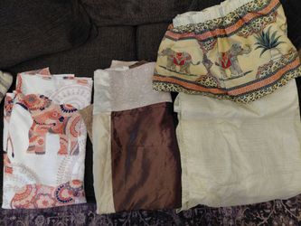 3 shower curtains all for $10