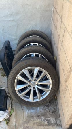 Wheels and tires