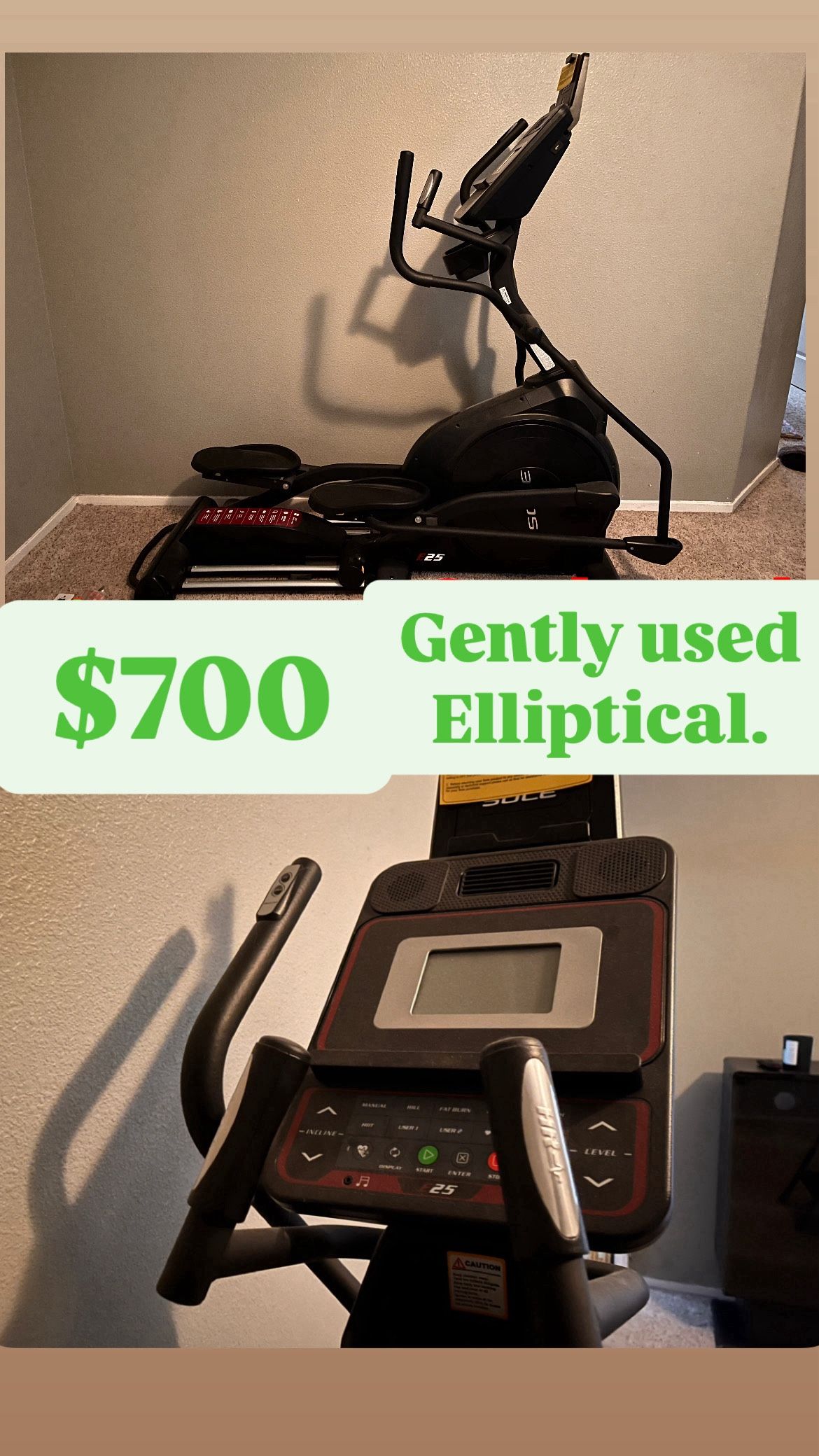 Elliptical Machine For Sale!!!