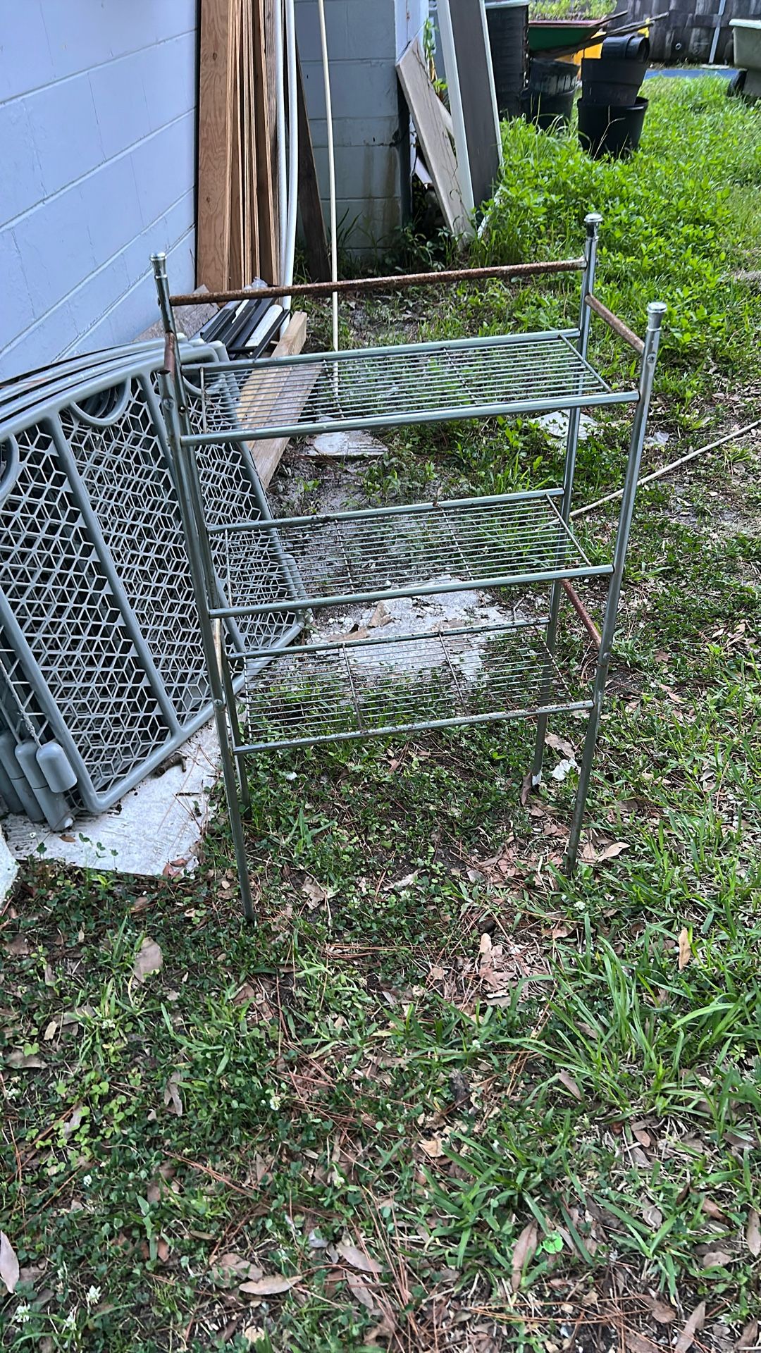 A Shelf For A Work Area