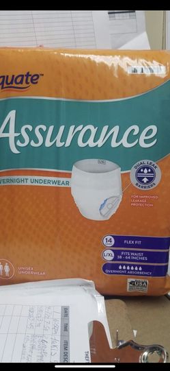 Assurance Xl Adul Diapers