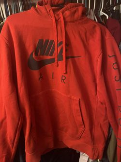 Red Nike Hoodie
