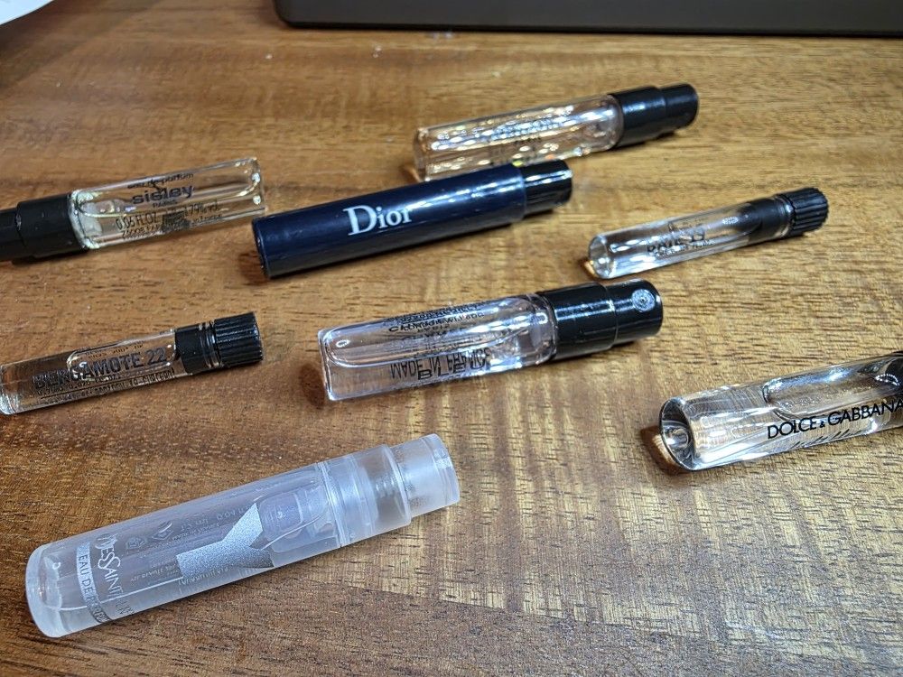 Various Perfume Samples From Luxury brands (Chanel, Sisley, LeLabo, etc.)