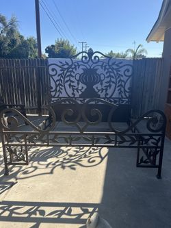 CUSTOM IRON BED