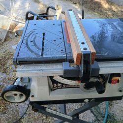 Craftmen 10 In  Portable Table Saw