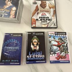 Nintendo Game cube Games Japan Version 