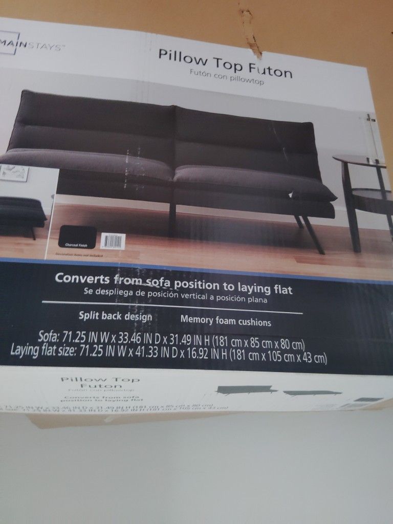  Pillow Top Futton cozy. 