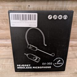 Dual Wireless Microphone Headset