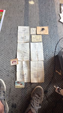 Vintage military cartoons