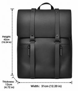 15.6” Laptop Backpack – Water-Resistant Travel & Work Bag – $28
