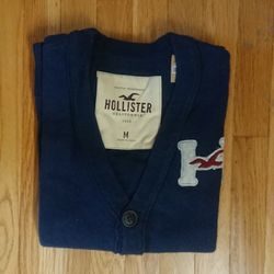 Hollister Dude's Cardigan Size Medium New With Tags