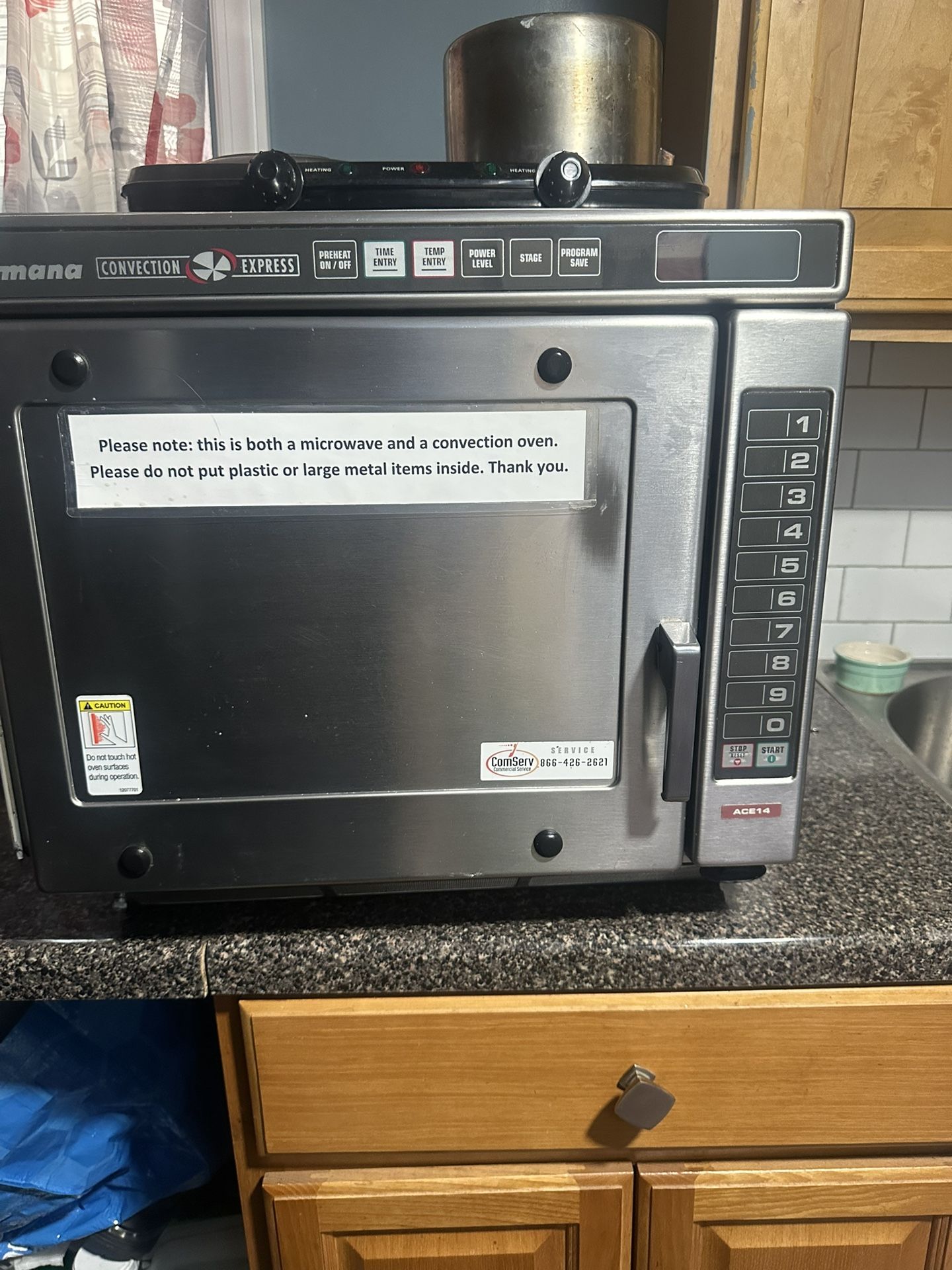 Amana Commercial Convection Express Oven – Barely Used – Like New!