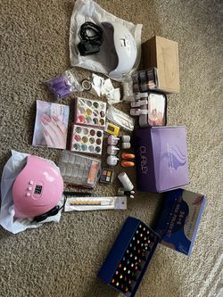 New Complete Acrylic & Gel Nail Kit Bundle