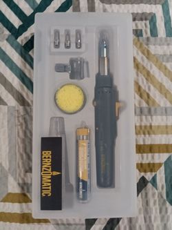 Bernzomatic Cordless Butane Soldering Iron & Micro Torch Kit
