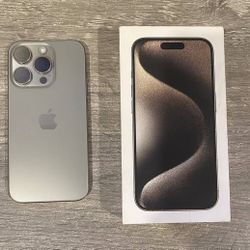 ATT iphone 15PRO 256GB