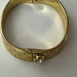 Pre-owned Louis Vuitton Nanogram Bangle